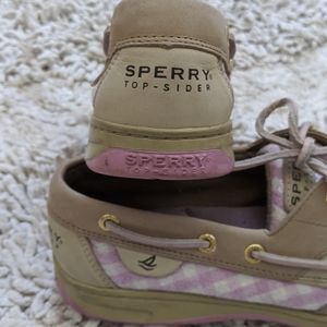 Sperry Topsiders with Checkered/Sequined details
